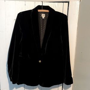 Velvet Blazer